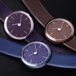 Purple Lexon Tao Minimal Design Watch