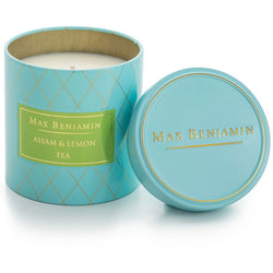 Max Benjamin Assam & Lemon Tea Scented Candle in Tin