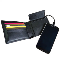 Mighty Power Wallet with Phone Charger