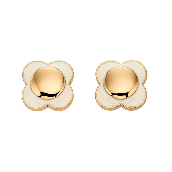 Orla Kiely Daisy Chain Cream Flower Stud Earrings