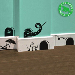 Mickey House Pack Wall Sticker