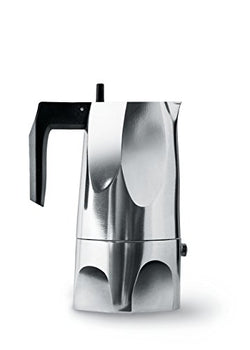 Alessi Ossidiana Stainless Steel Espresso Coffee Maker