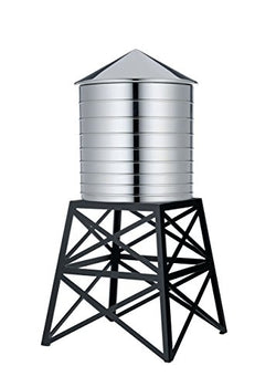 Alessi Water Tower Kitchen Container in Stainless Steel