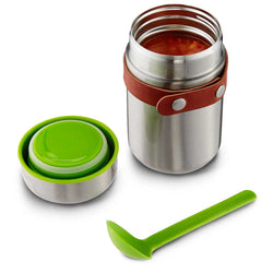 Black & Blum Steel Lime Bam Food Flask