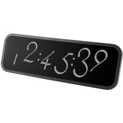 Lexon Script Digital Wall Clock