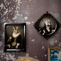Ibride Galerie De Portraits Margot Round Tray