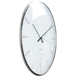 Karlsson White Dragonfly Dome Glass Wall Clock
