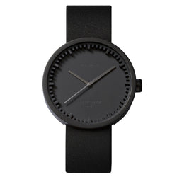 Leff Amsterdam D42 with Leather Strap Tube Watch