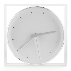 Lexon Void Modern Wall / Mantel Clock