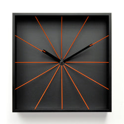 Progetti Prospettivo Black Wall Clock