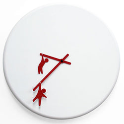 Progetti Time2play Modern Wall Clock - Red Hands