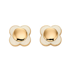 Orla Kiely Daisy Chain Cream Flower Stud Earrings