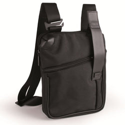 Lexon Evo Black iPad Bag with Shoulder Strap